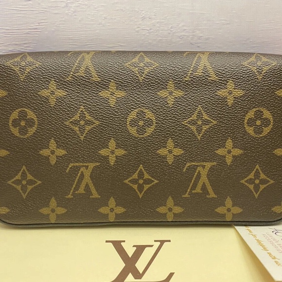 Louis Vuitton Felicie Monogram Fuchsia Clutch Crossbody (SP2186) + Receipt 🌸 - Picture 10 of 14